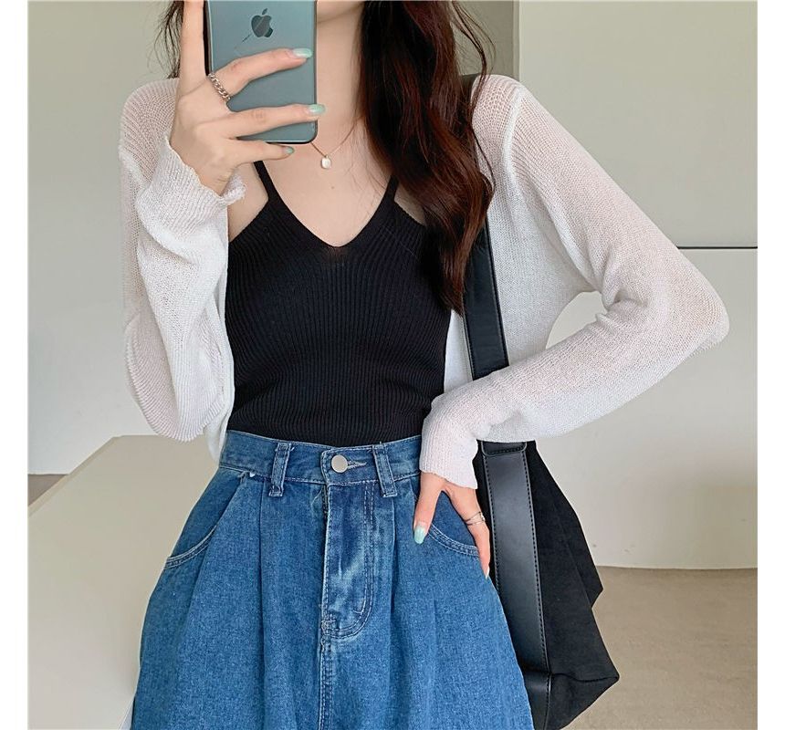 Cardigan Bolero Plain