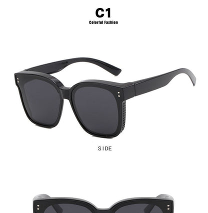 Square Polished Sunglasses