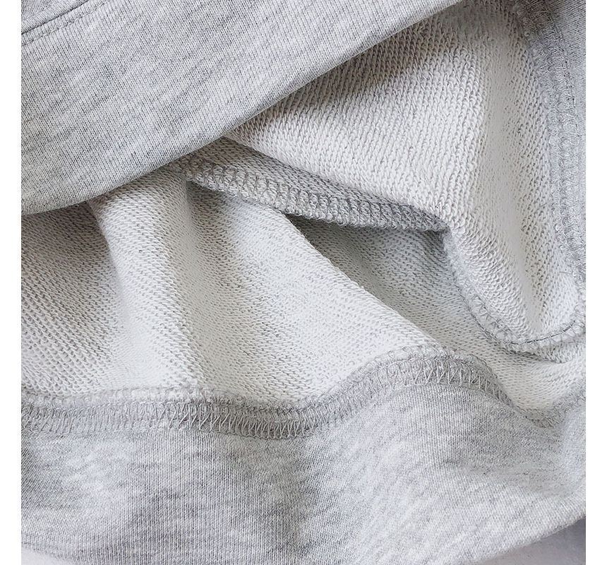 High Plain Applique Label Waist Shorts