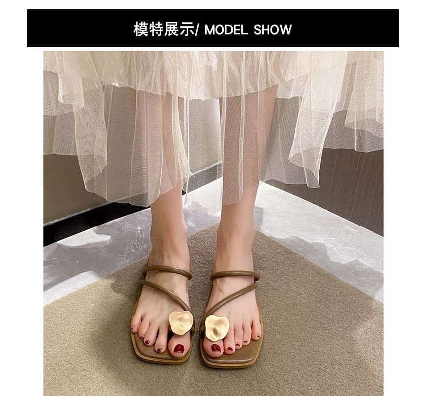 Toe Sandals Slide Loop