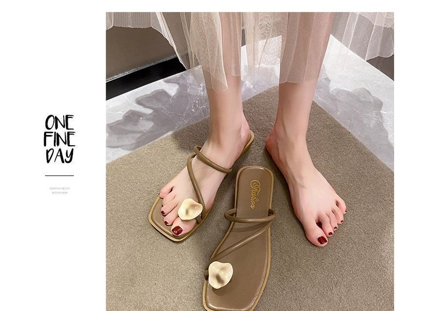 Toe Sandals Slide Loop