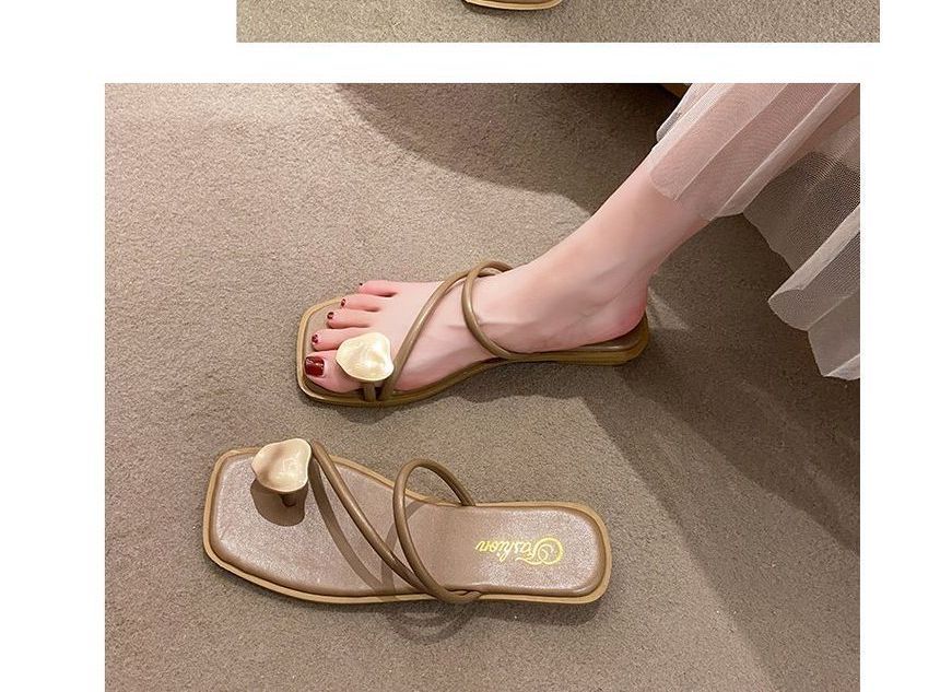 Toe Sandals Slide Loop