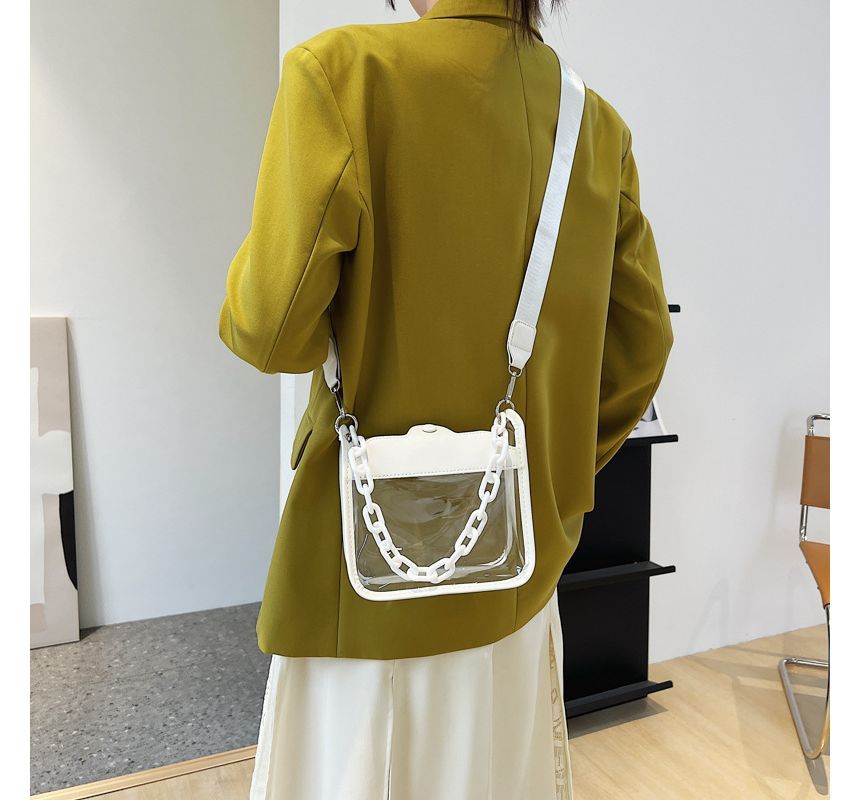 Bag Transparent Chain Crossbody