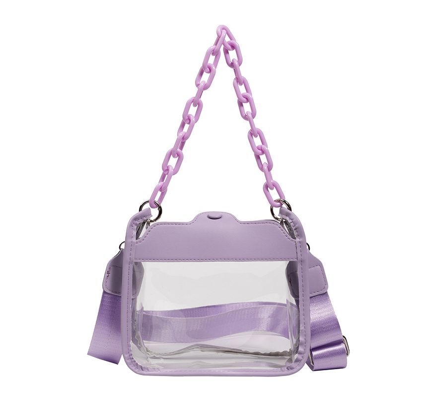 Transparent Bag Chain Crossbody