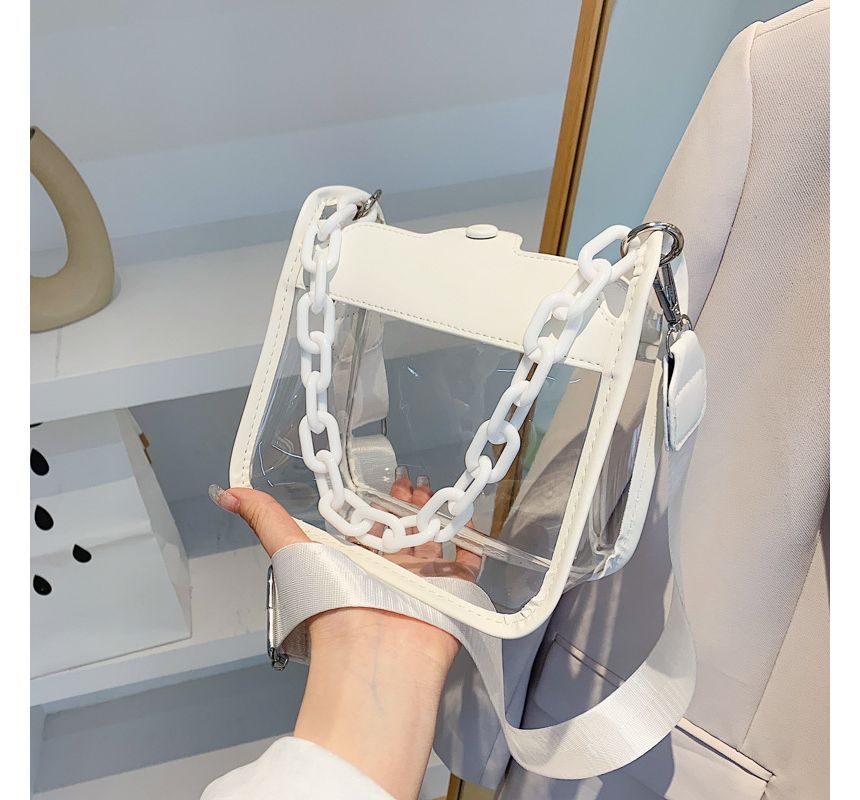Bag Transparent Chain Crossbody