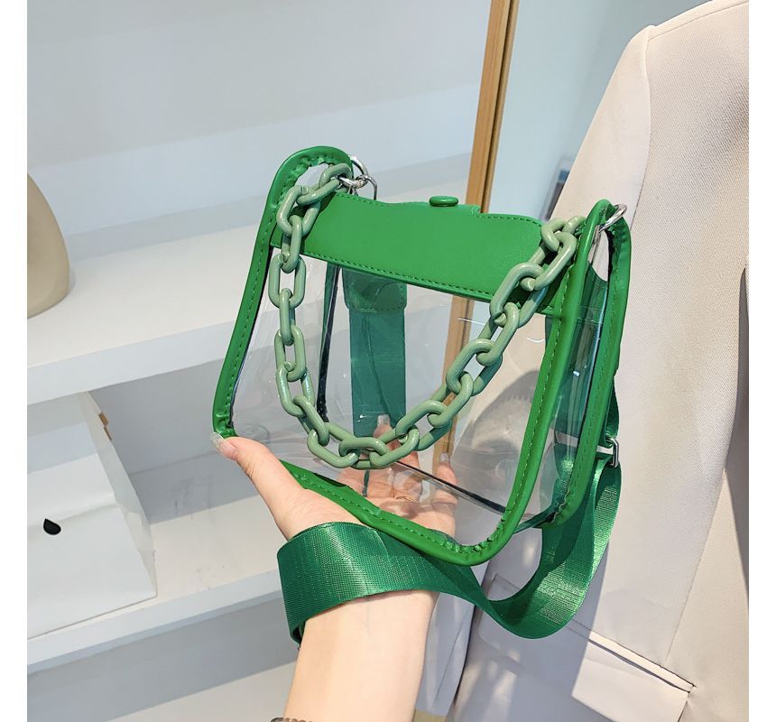 Bag Transparent Chain Crossbody
