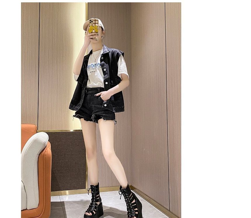 Gladiator Sandals Lace-Up Heel Platform Wedge