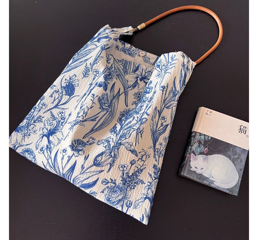 Floral / Crossbody Bag Tote