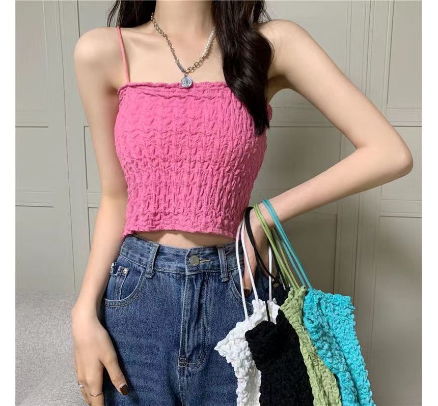 Cami Top Ruched Cropped