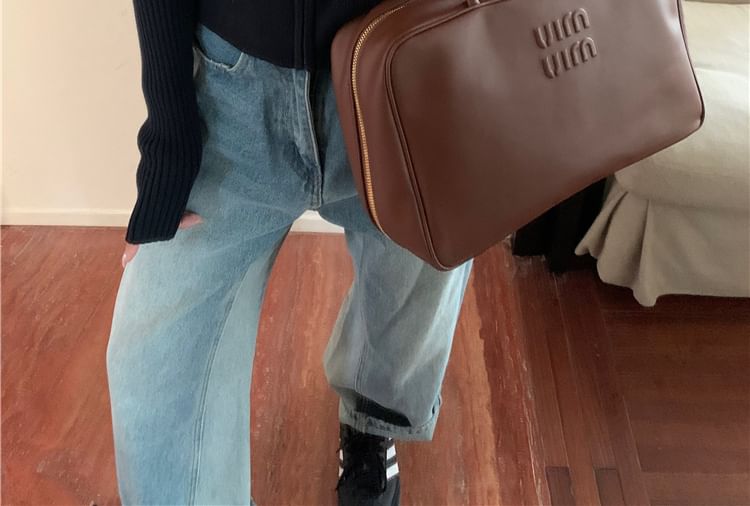 Sweater Slim-Fit Plain Zip