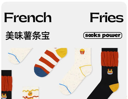 Food Print Socks / Set