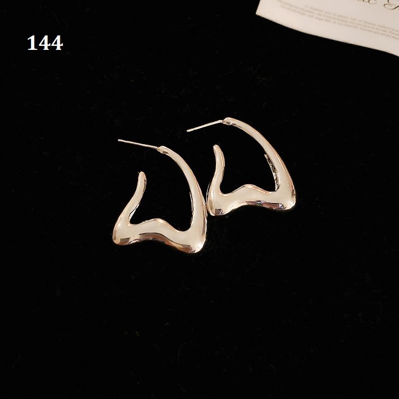 (Various Tone Designs) Earring Silver