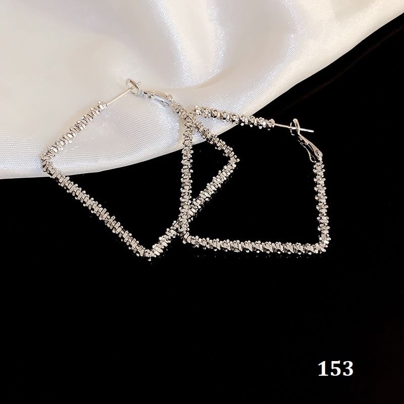 (Various Tone Designs) Earring Silver