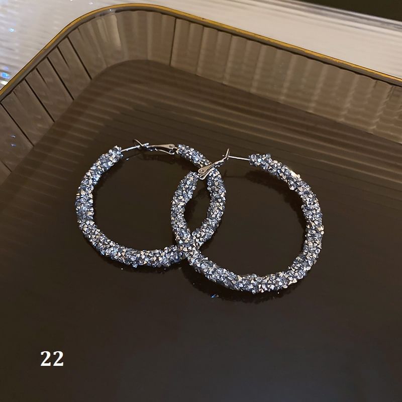 (Various Earring Designs) Silver Tone