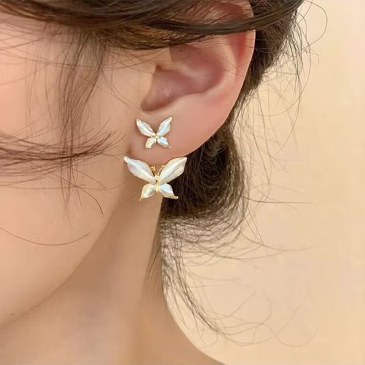 Ear Butterfly Jacket Alloy