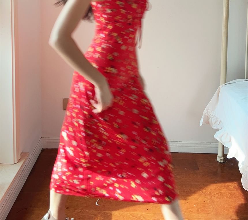 Designs) (Various Floral Spaghetti Sundress Strap