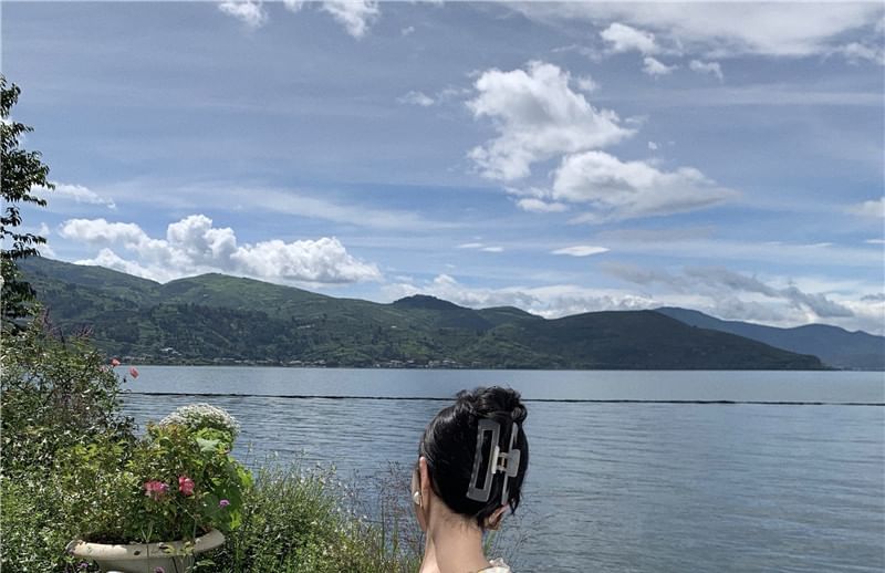 Pattern Sleeveless A-Line Dress Midi Star