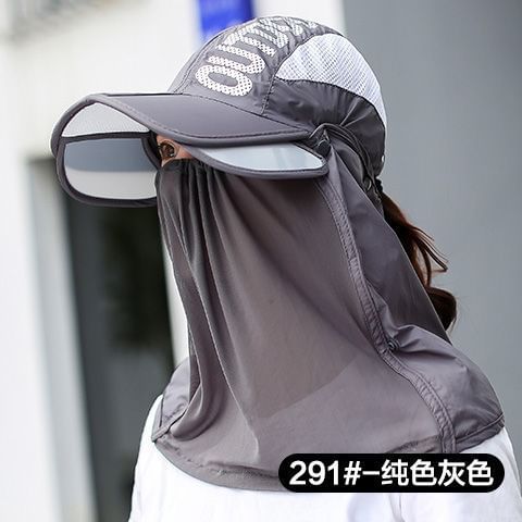 Face Veil Lettering Visor