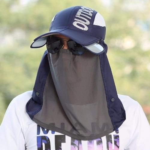 Face Veil Lettering Visor