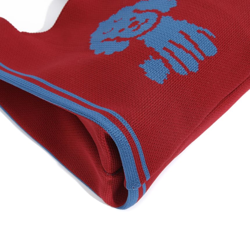 Bag Jacquard Knit Dog Tote