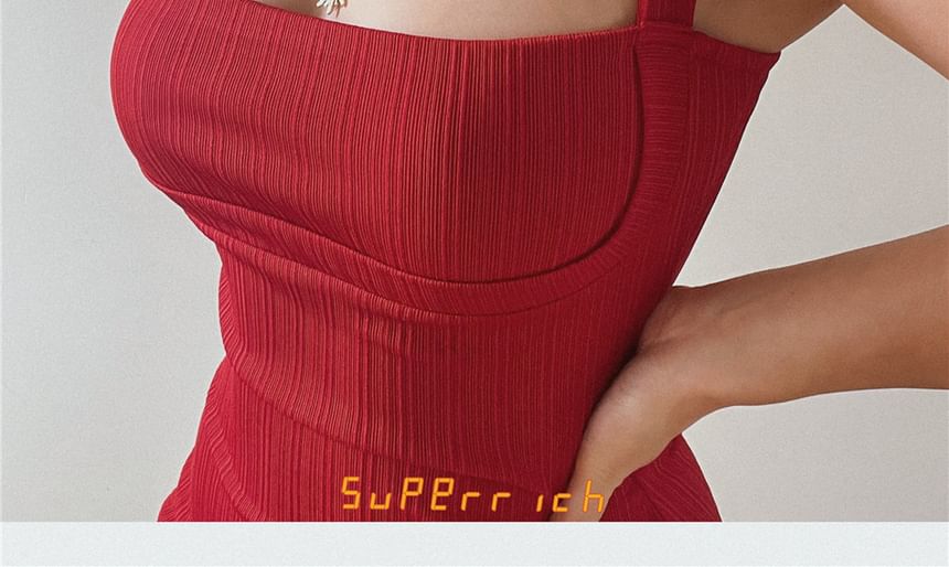 Off Dress Midi Plain Sheath Shoulder