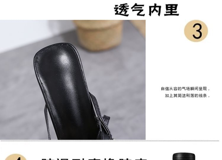 Sandals Strap Ankle High Heel