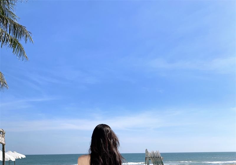 Plain Maxi Sleeveless Dress A0-Line