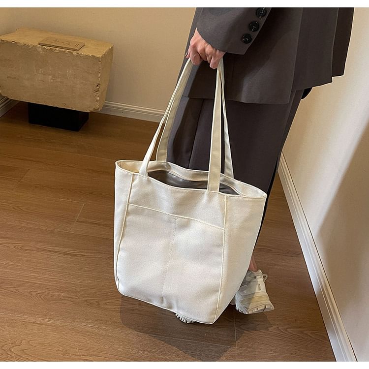 Canvas Plain Bag Tote