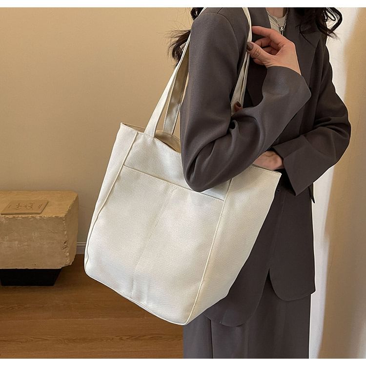 Canvas Plain Bag Tote