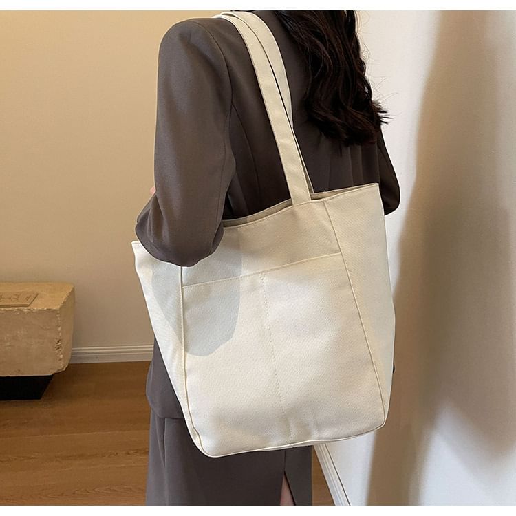 Canvas Plain Bag Tote