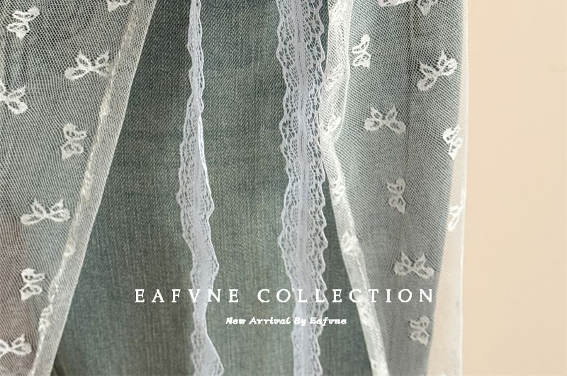 Designs) Lace Apron Half (Various Skirt