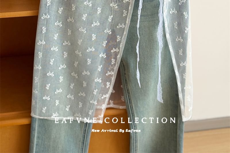 Designs) Lace Apron Half (Various Skirt