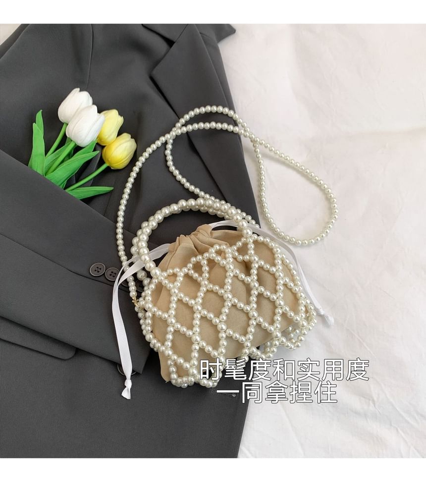 Pearl (Various Crossbody Designs) Faux Bag