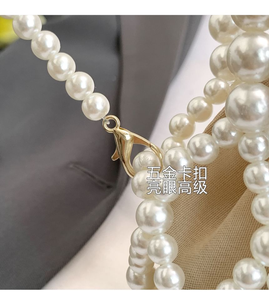 Pearl (Various Crossbody Designs) Faux Bag