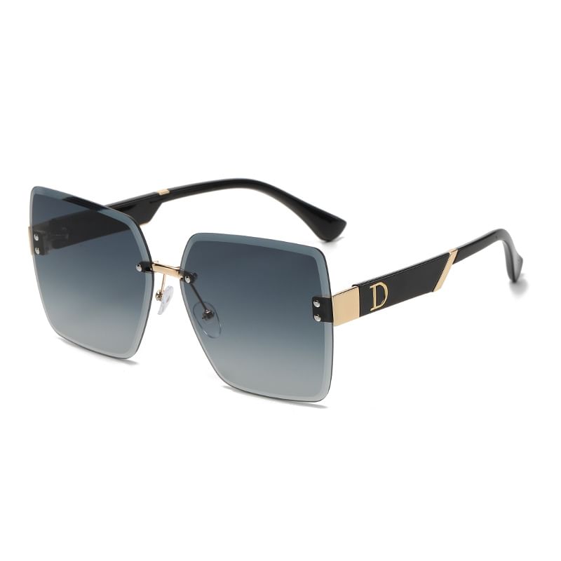 Square Sunglasses Gradient Frameless