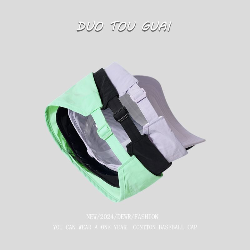 Open Baseball Top Cap Plain