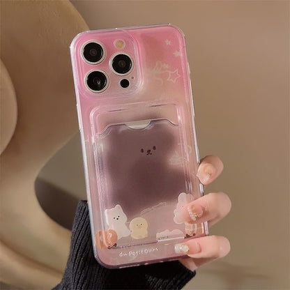 Animal Card Holder Phone Case