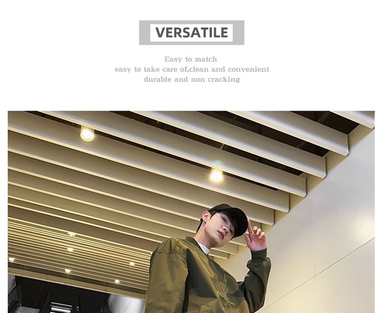 Plain Bag Faux Carryall Leather