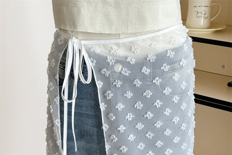 Apron Lace Skirt Half