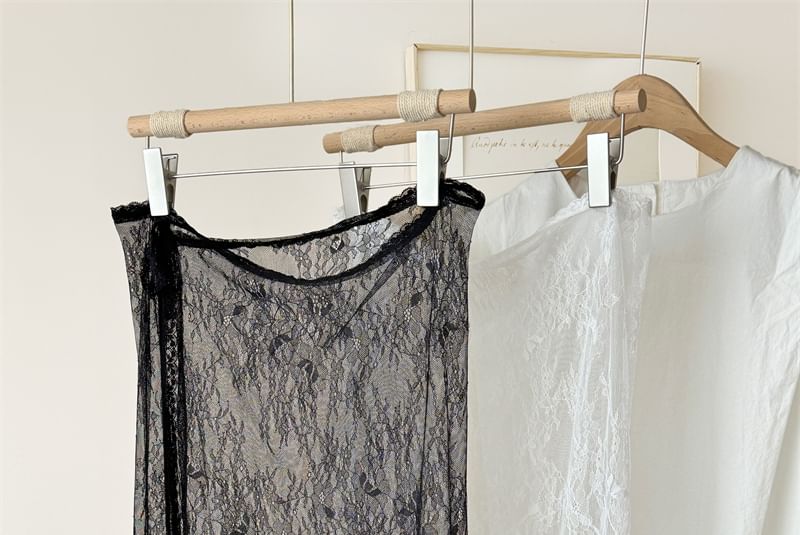 Apron Lace Half Skirt