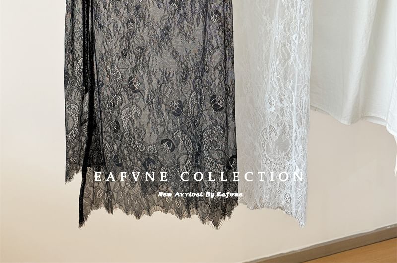 Apron Lace Half Skirt