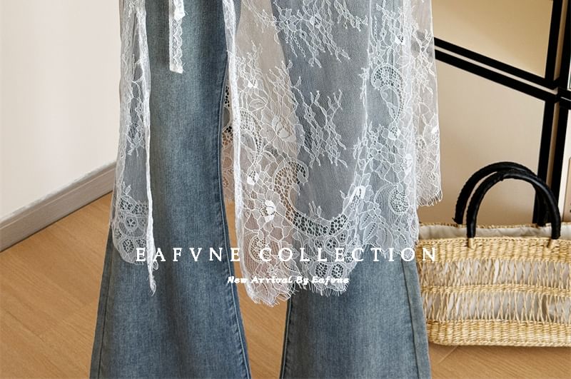 Apron Lace Half Skirt