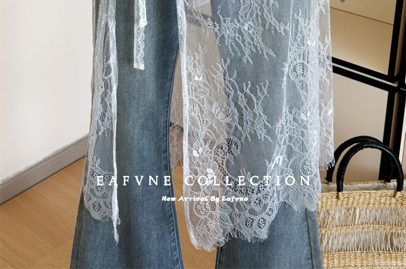 Apron Lace Half Skirt