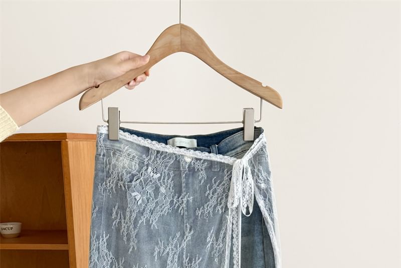 Apron Lace Half Skirt