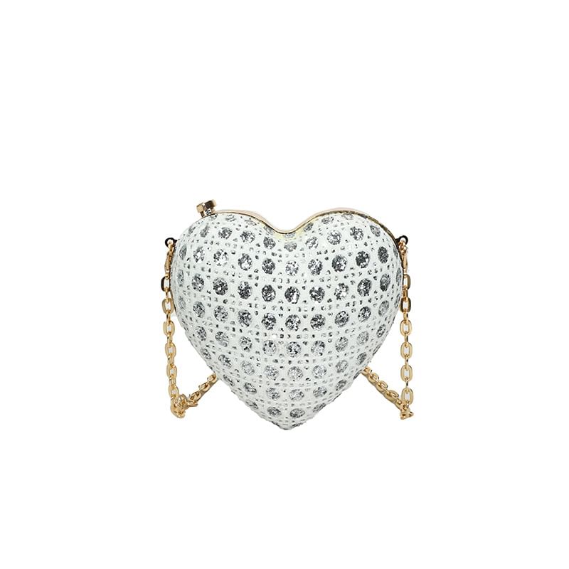 Bag Crossbody Chain Strap Heart