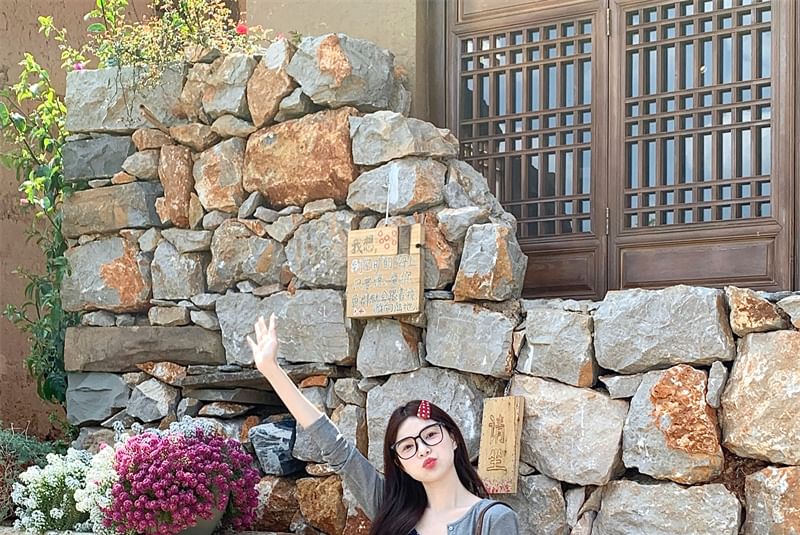 / Dress Spaghetti A-Line Crop Cardigan Floral Melange Strap Mini