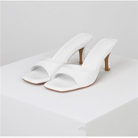 Sandals Slide Heel High