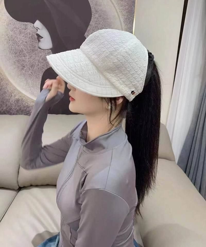 Hat Textured Top Open Plain