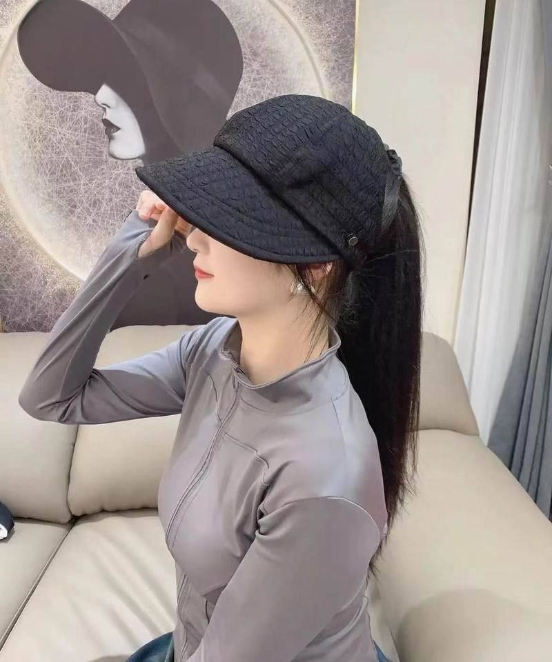 Hat Textured Top Open Plain