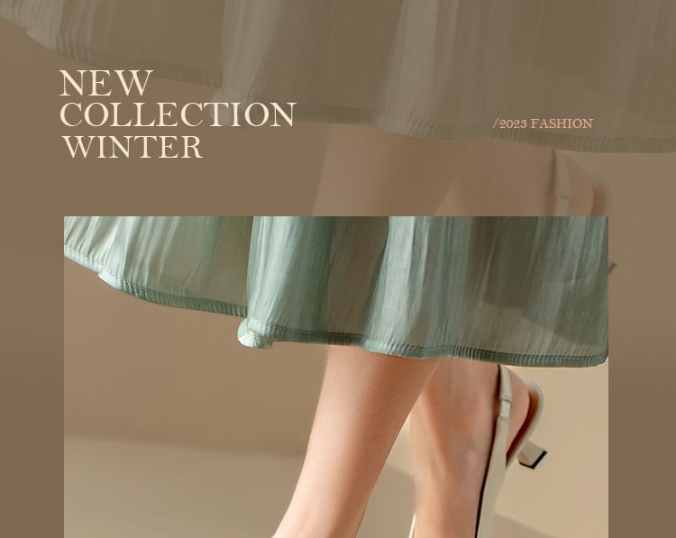 High Slingback Heel Sandals